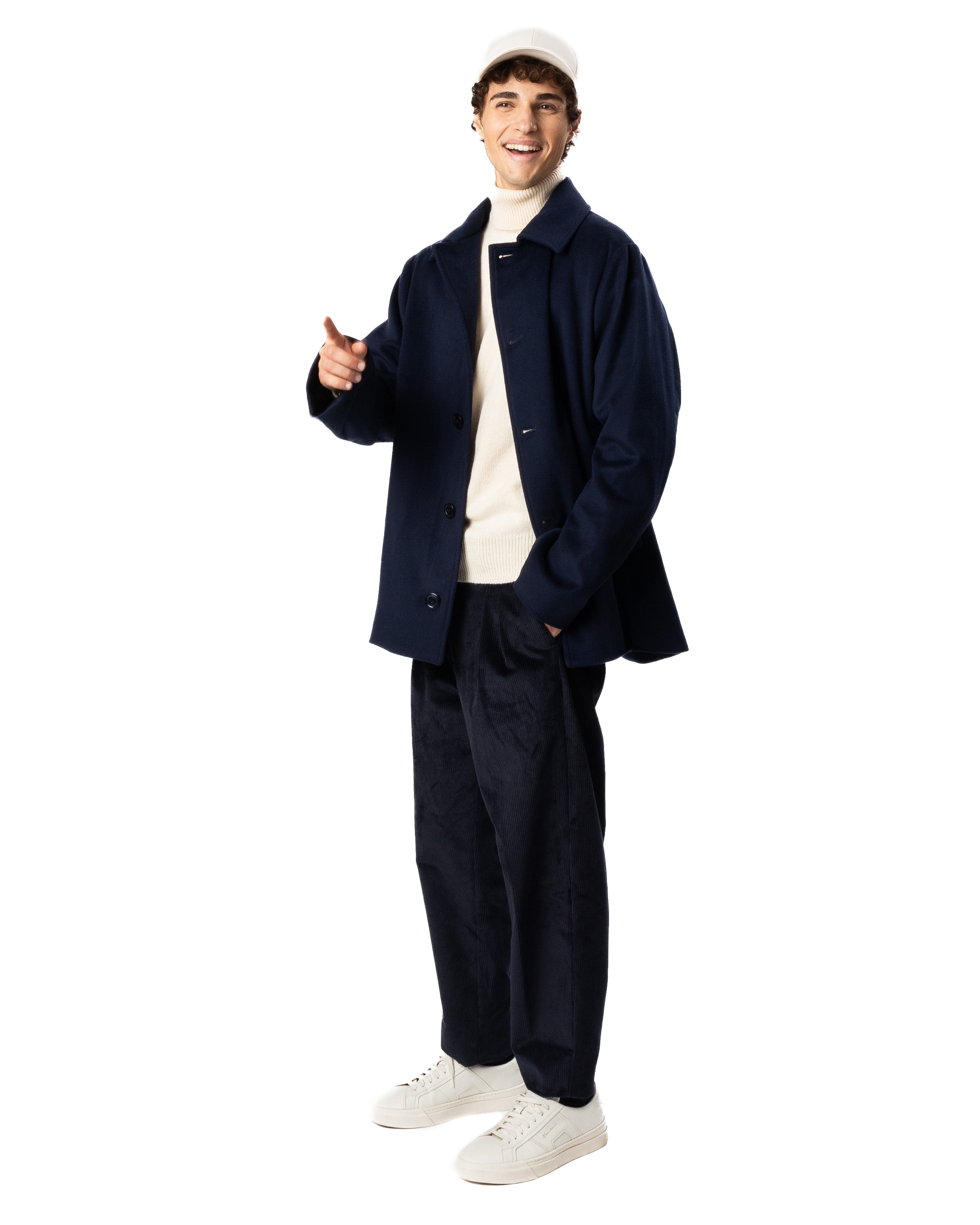 THE SINGLE-BREASTED PEACOAT - Marco Coppola