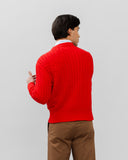 THE CABLE-KNIT CREWNECK