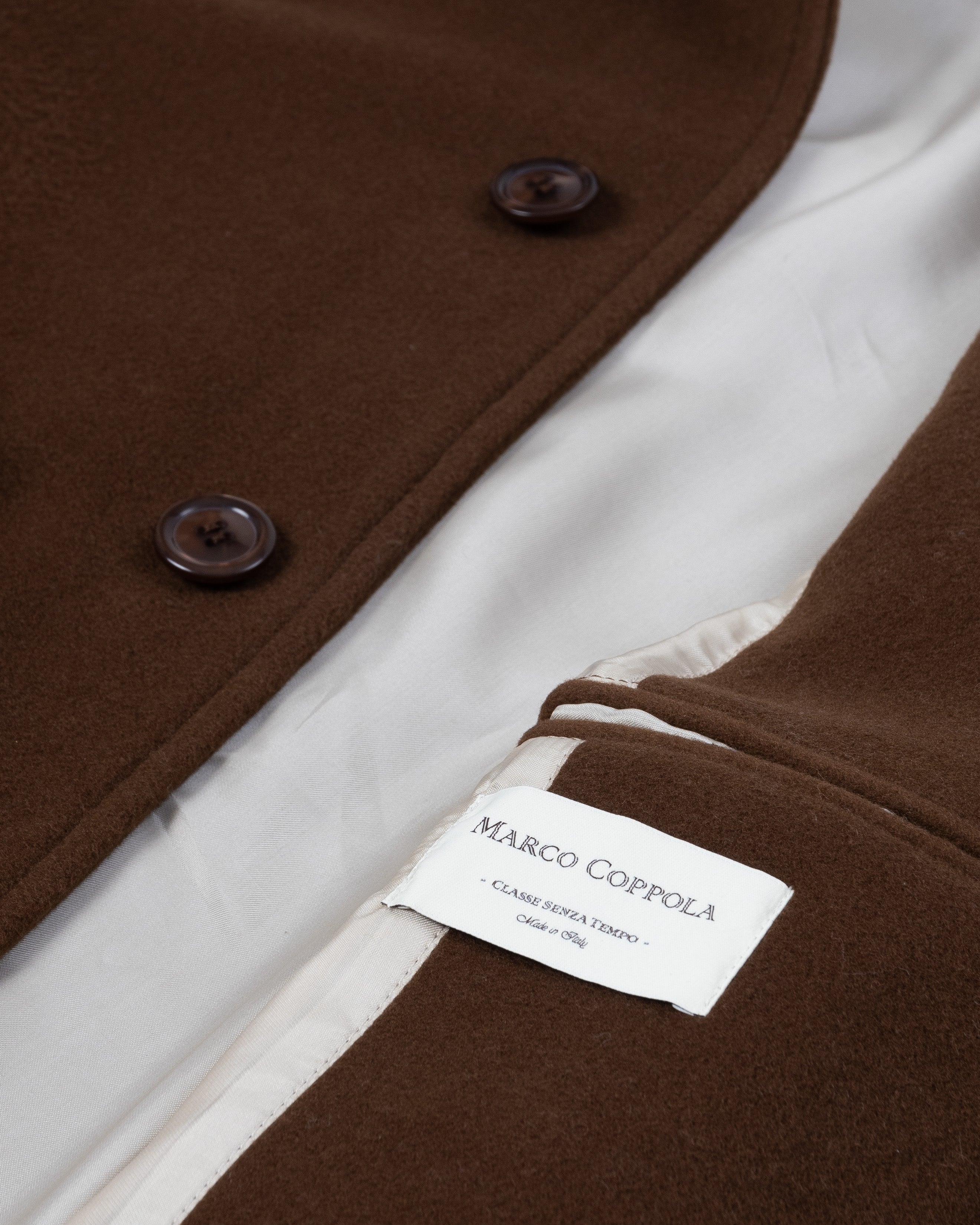 THE SINGLE-BREASTED PEACOAT - Marco Coppola